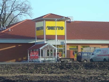 Obiekt handlowo-usługowy Netto