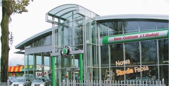 Salon samochodowy Skoda