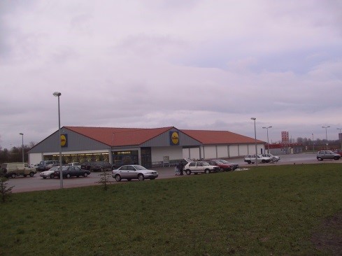 Obiekt handlowo-usługowy Lidl