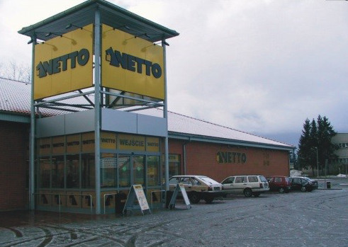 Obiekt handlowo-usługowy Netto